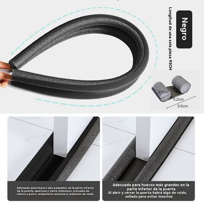 🚪🔥Plačilo ob dostavi🔥🚪【Kupite 2, dobite 2 gratis】Vakuumsko tesnilni trak za spodnjo stran vrat, odporen proti vetru, toplotni izolaciji, prahu💨