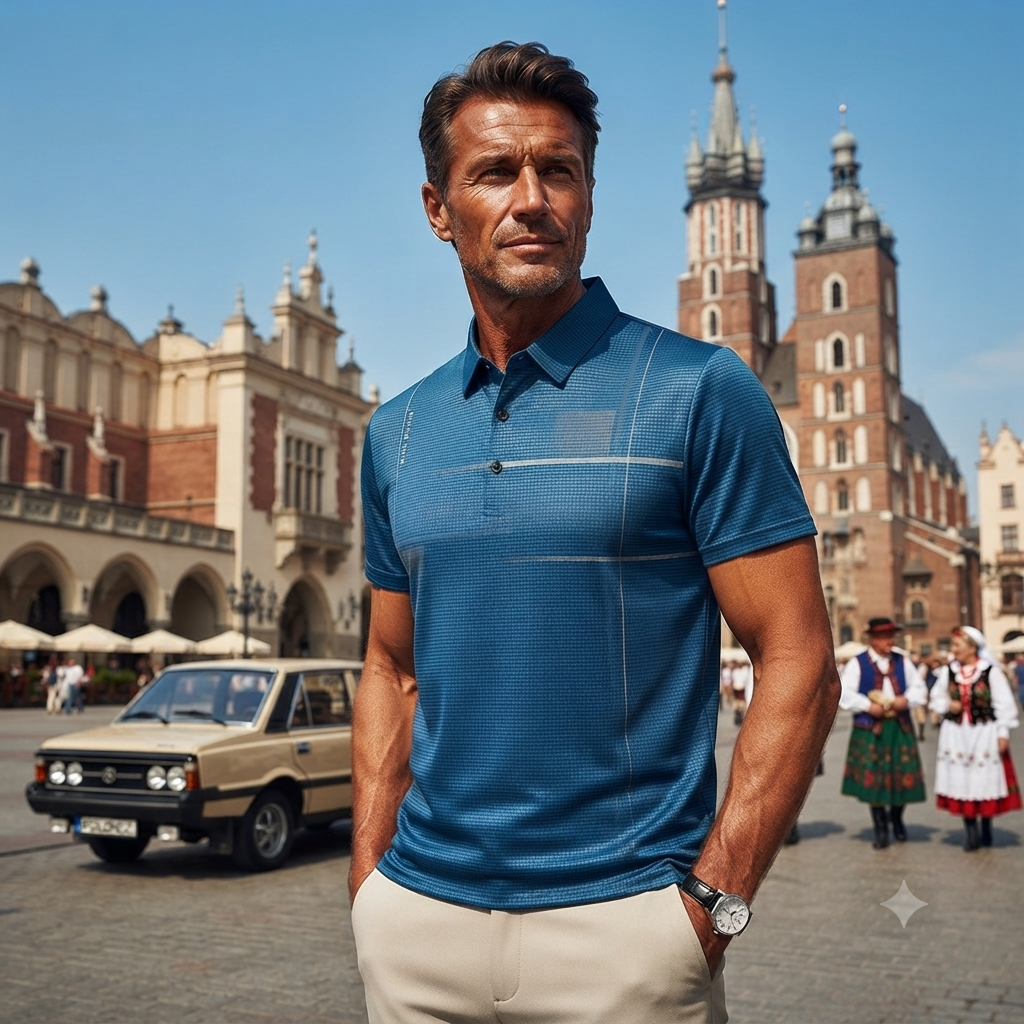 【M-4XL】💥Nowy, niezbędny element męskiej garderoby z 2026 roku💥👔 Męska koszulka polo, lekka i oddychająca, chłodna i wygodna