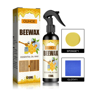 [Kup 1, drugi gratis] 🔥Mikromolekularny spray z naturalnym woskiem pszczelim do pielęgnacji i konserwacji mebli oraz polerowania podłóg.
