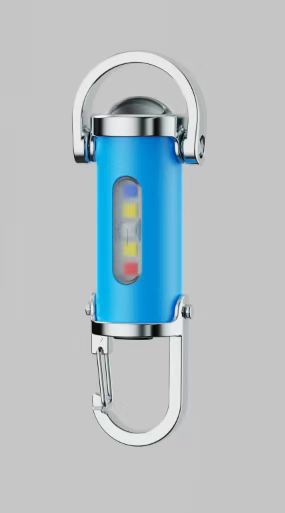 🔦【Kup 1, a 1 dostaniesz gratis】🔥Świetna wyprzedaż🔥Super jasna, wodoodporna mini latarka na klucze o mocy 1200 lumenów