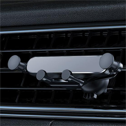 💥Uchwyt na telefon samochodowy można umieścić na kratce wentylacyjnej. ✅ Poruszaj się bezpiecznie nawet po wyboistych drogach, uchwyt nie spadnie