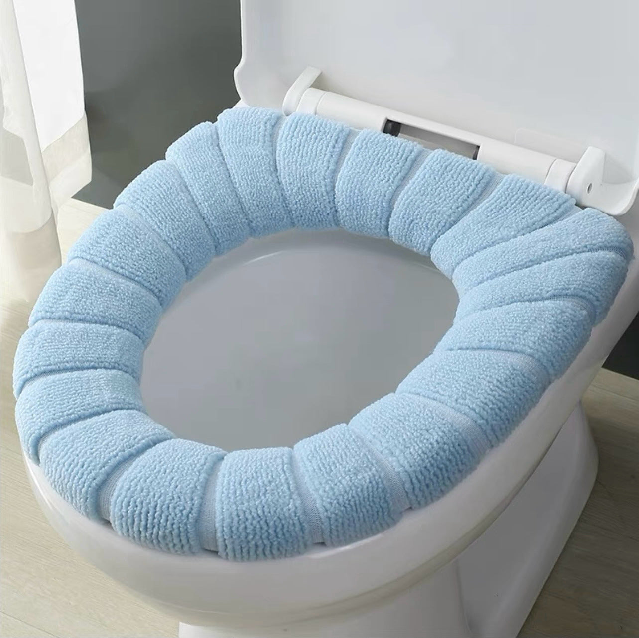 🚽Měkký a odolný potah na WC sedátko – dvoudílná sada pro pohodlí celé rodiny