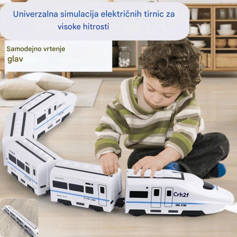 🚆✨【50 % popusta za omejen čas】Model električnega hitrega vlaka 2025