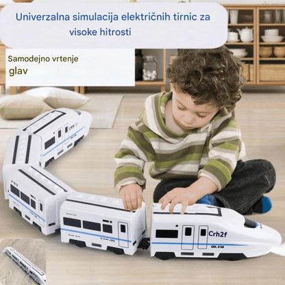 🚆✨【50 % popusta za omejen čas】Model električnega hitrega vlaka 2025