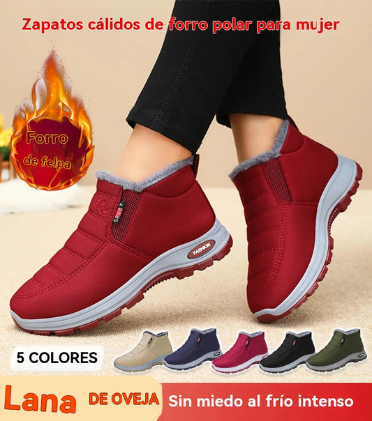 🔥【35-48】Unisex zimní boty s fleecovou podšívkou, teplé, pohodlné a protiskluzové do chladného počasí.