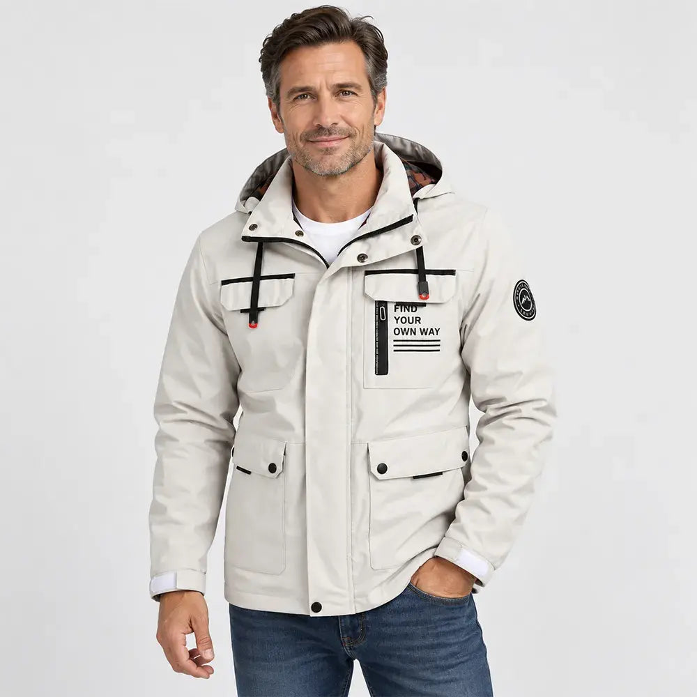 【M-6XL】Nueva chaqueta para hombre 2026: gruesa, cálida, cortavientos e impermeable - Envío gratuito