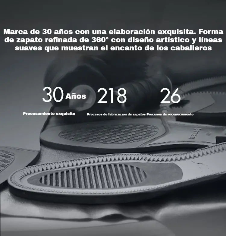 🔥【Oferta especial】Zapatos casuales de cuero genuino hechos a mano para hombre, transpirables y cómodos, modelo 2026 ✅️Pago contra entrega