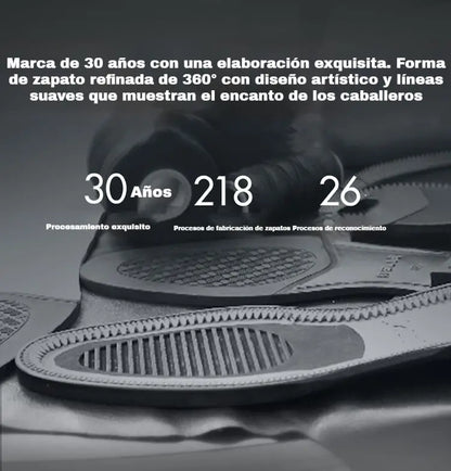 🔥【Oferta especial】Zapatos casuales de cuero genuino hechos a mano para hombre, transpirables y cómodos, modelo 2026 ✅️Pago contra entrega