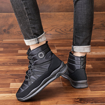 🔥44% zniżki – Specjalna zniżka świąteczna – Grube, antypoślizgowe buty śnieżne na platformie dla mężczyzn