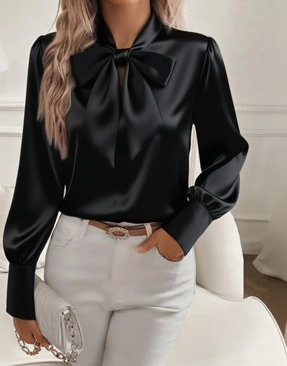 🔥🎉【50% отстъпка✨】✨🌷Нова модна и елегантна дамска копринена риза, ограничена по време оферта🔥