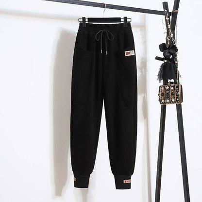 🔥⛄【M-4XL】Nowe, wygodne i ciepłe, damskie spodnie polarowe z czystej bawełny✅odporne na blaknięcie i zagniecenia✅