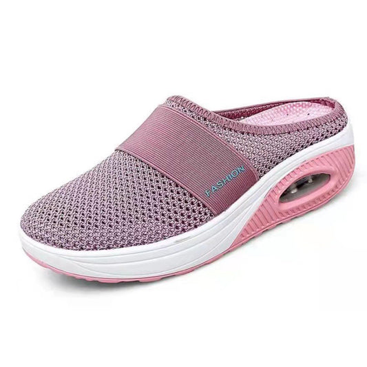 👡【35-43]】💖Buty z poduszką powietrzną z siateczki Hollow 2025 o wysokiej elastyczności bez męczącego chodzenia