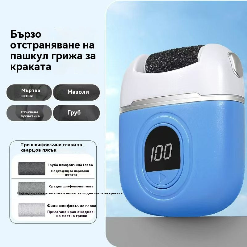 🦶🛁Нова електрическа пила за крака за премахване на мъртва кожа от петите✨🔥