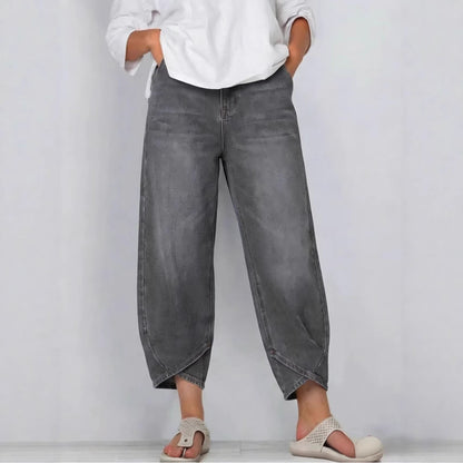 👖 50% de descuento🏆 Nuevos jeans casuales de pierna ancha para mujer, elegantes y versátiles ✅️ Pago contra entrega