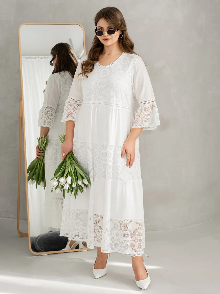 🌸【Nowość 2025】💋【S-5XL】👗Wysokiej jakości elegancka sukienka - Elegancka i wykwintna sukienka, idealna