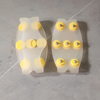 🔥✨【Купете 2, вземете 2 безплатно】Калъфи за обувки със седем нокти, противоплъзгащи, подходящи за сняг, алпинизъм, скално катерене и зимни ледени повърхности.