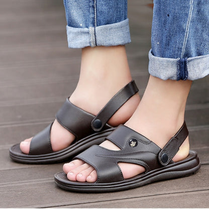 🔥😎【¡Más vendido!✨】【Tallas 40-46】Sandalias de playa de verano para hombre - Elegantes y casuales