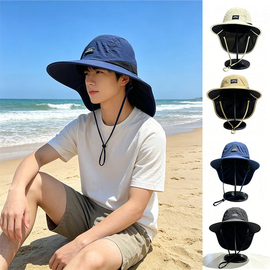 🔥✨【Compra 1 y llévate 1 gratis】🧢Sombrero tipo cubo plegable unisex para protección solar