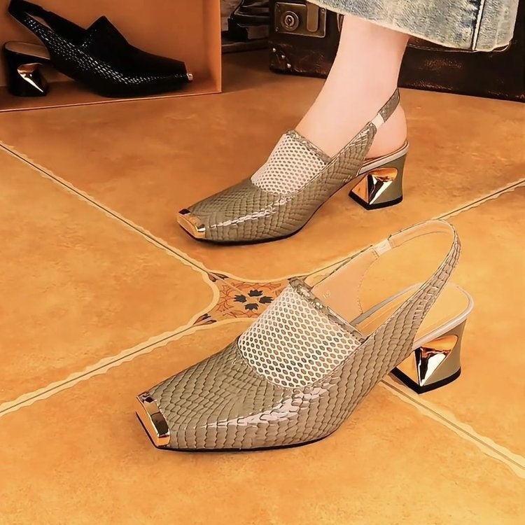 👠💯🔥【Hoy -50%, oferta por tiempo limitado】🔥【35-40】Sandalias cómodas de malla calada