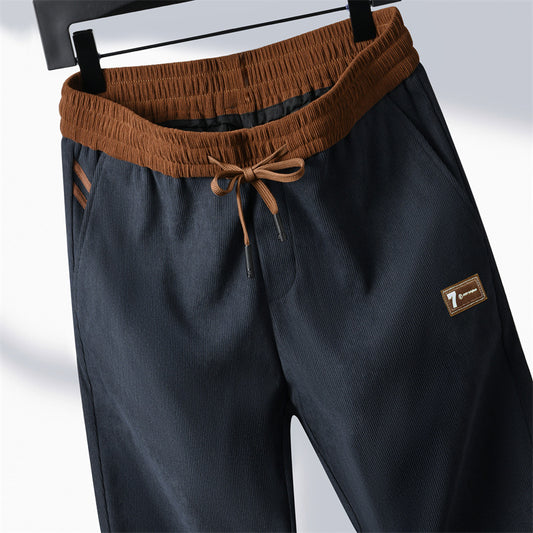 spodnie męskie uniwersalne 3-sezonowe, lekki materiał oddychający, idealne do miasta 3916605