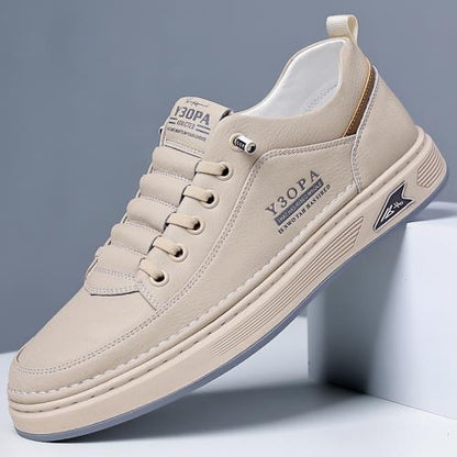 【39-44】Męskie skórzane buty biznesowe casual, oddychające 2026