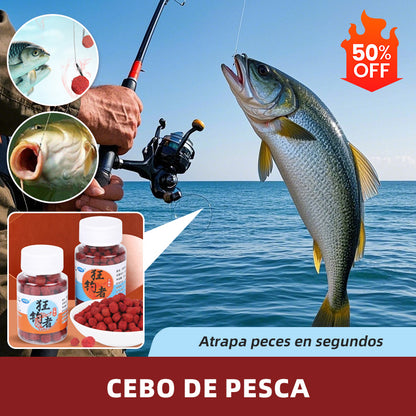 🔥🔥【10 piezas】(5 botellas de granulado grande + 5 botellas de granulado pequeño)Pellets de Cebo de Proteína Animal Fresca ✅️Pago contra entrega