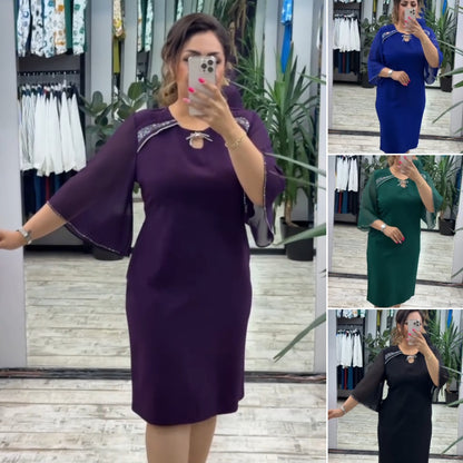 🔥【Oferta ograniczona czasowo】💋【S-5XL】👗 Nowa modna sukienka, klasyczny design, elegancka i prosta