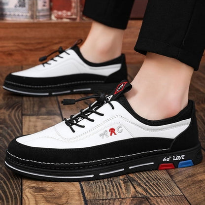 【39-48】Мъжки ежедневни бизнес обувки с меки подметки за удобно носене. Устойчив на петна и лесен за почистване