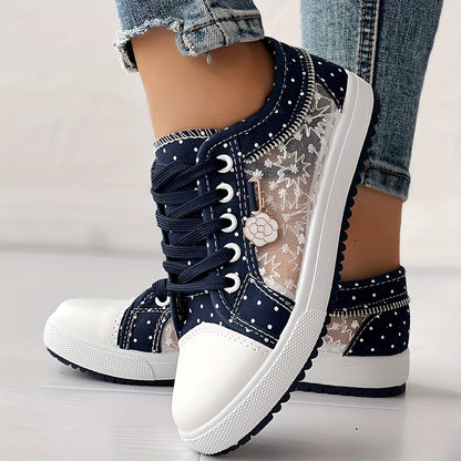 👟【35-42】2025 Lato Nowe Damskie Hollow Denim Casual Shoes