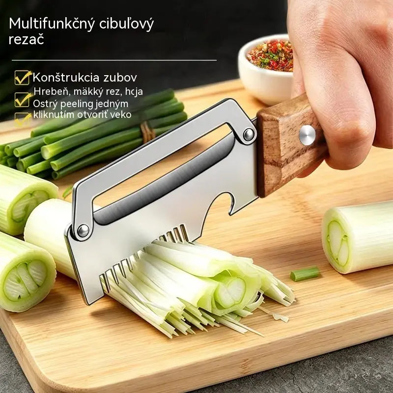 🔥Kúpte 1 kus a získajte 1 zadarmo (2 kusy)🧅🔪 Multifunkčná kuchynská škrabka 3 v 1: Šúpe, krája a otvára fľaše! 🔥