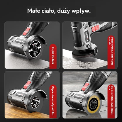 🔥【Oferta ograniczona czasowo】🧰Mini szlifierka kątowa 12 V z tarczą tnącą