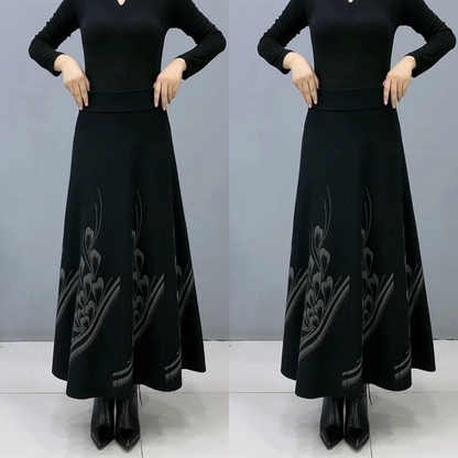 👗🎀【S-3XL】Nowa elegancka spódnica damska na jesień i zimę, gruba wełna, ciepła i wygodna