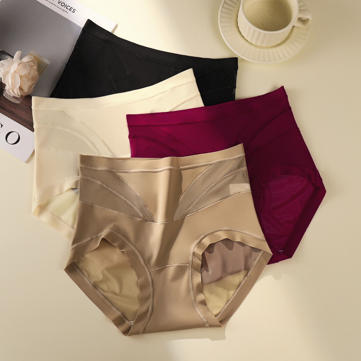 【50% off por tiempo limitado】🍑 Braga moldeadora cintura alta: levanta glúteos y aplana abdomen en segundos! ✨