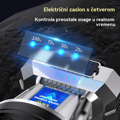 🌟💡Indukcijska LED prednja svjetla s inteligentnim USB punjenjem💥 Osvijetlite noć ovim svjetlima, savršenim za noćni ribolov, planinarenje i kampiranje.