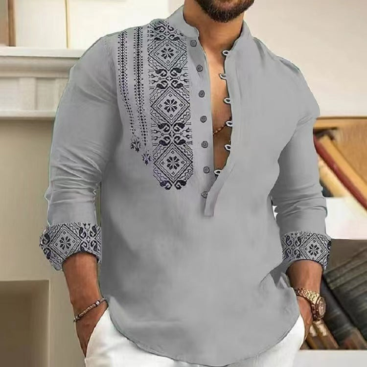 👔50% de descuento🔥 Camisas de manga larga para hombre, tallas grandes disponibles ✅️Pago contra entrega