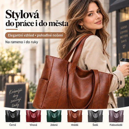 👜 Nová dámska kabelka cez rameno, vyrobená z mäkkej kože ✅ Štýlová, elegantná a všestranná ✨