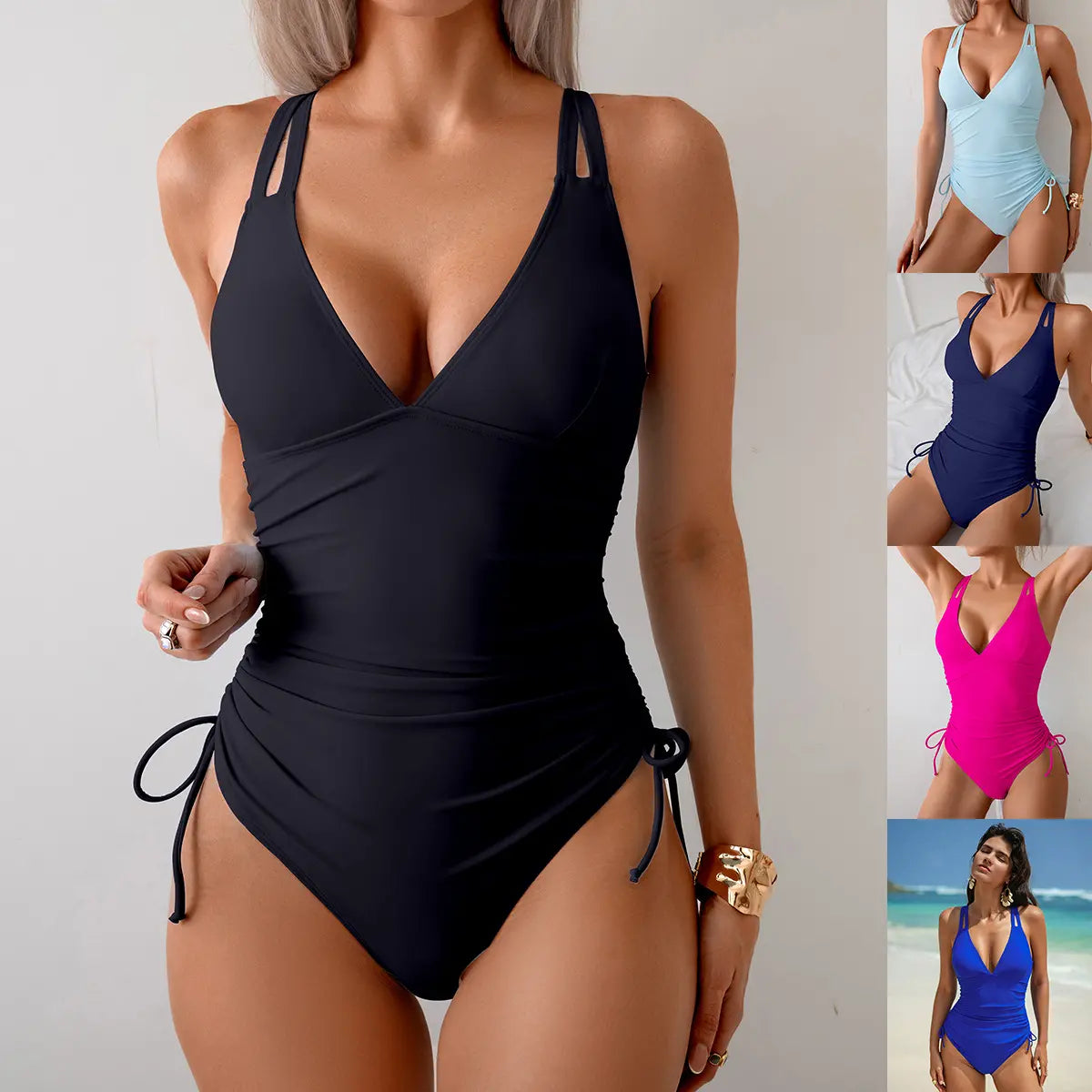 🏖️👙【S-2XL】Stiljući ženski jednodijelni kupaći kostim! Savršen za plažu, bazen i fotografiranje