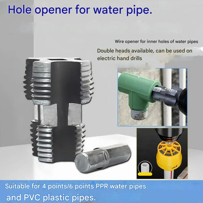 💧【Juego de herramientas para abrir roscas internas + orificios de roscas externas】 Accesorio de Roscado para Tuberías de Agua ✅️Pago contra entrega