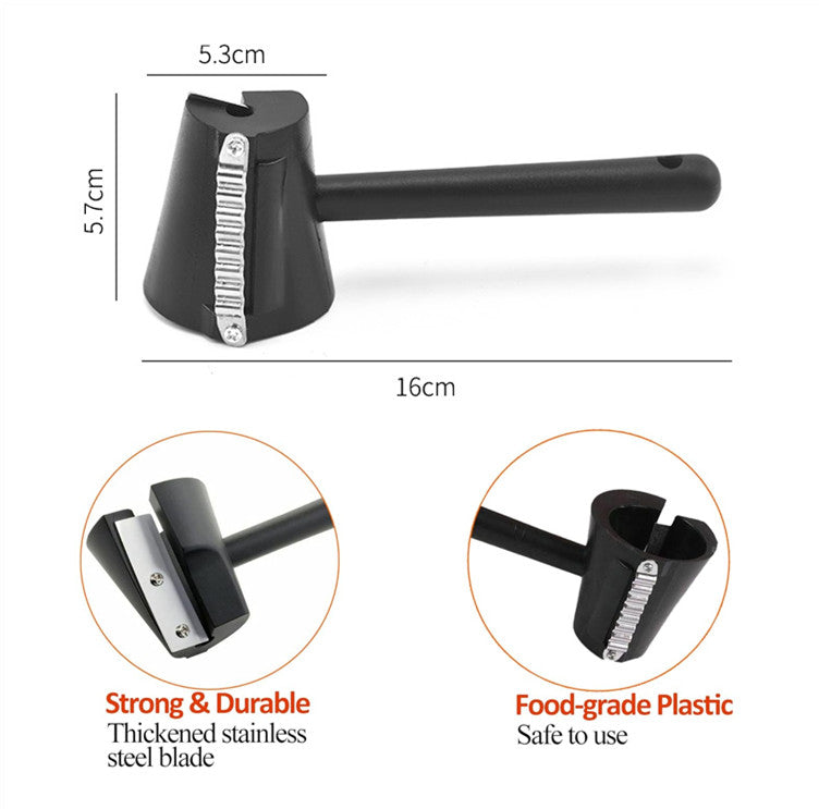 🔥【Kupite 1, dobijte 1 gratis】💮Gulilica i rezbarica za voće i povrće --- Nehrđajući čelik 304