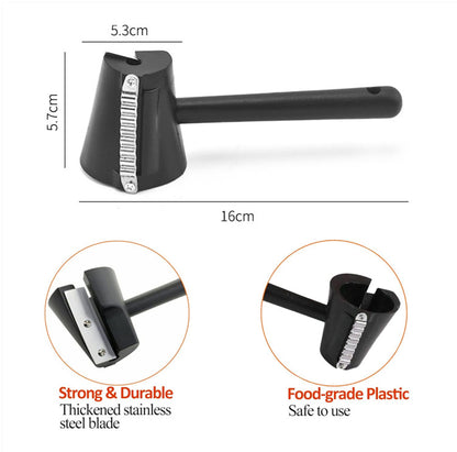 🔥【Kupite 1, dobijte 1 gratis】💮Gulilica i rezbarica za voće i povrće --- Nehrđajući čelik 304