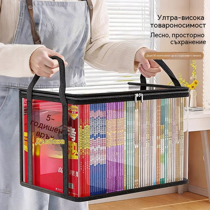 🔥📦【3 за €23】Големи, издръжливи, удебелени прозрачни торби за съхранение, подходящи за съхранение на дрехи, преместване и общо съхранение.