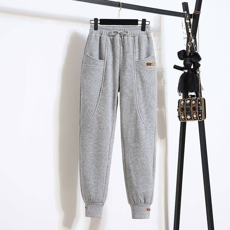 🔥⛄【M-4XL】Nowe, wygodne i ciepłe, damskie spodnie polarowe z czystej bawełny✅odporne na blaknięcie i zagniecenia✅