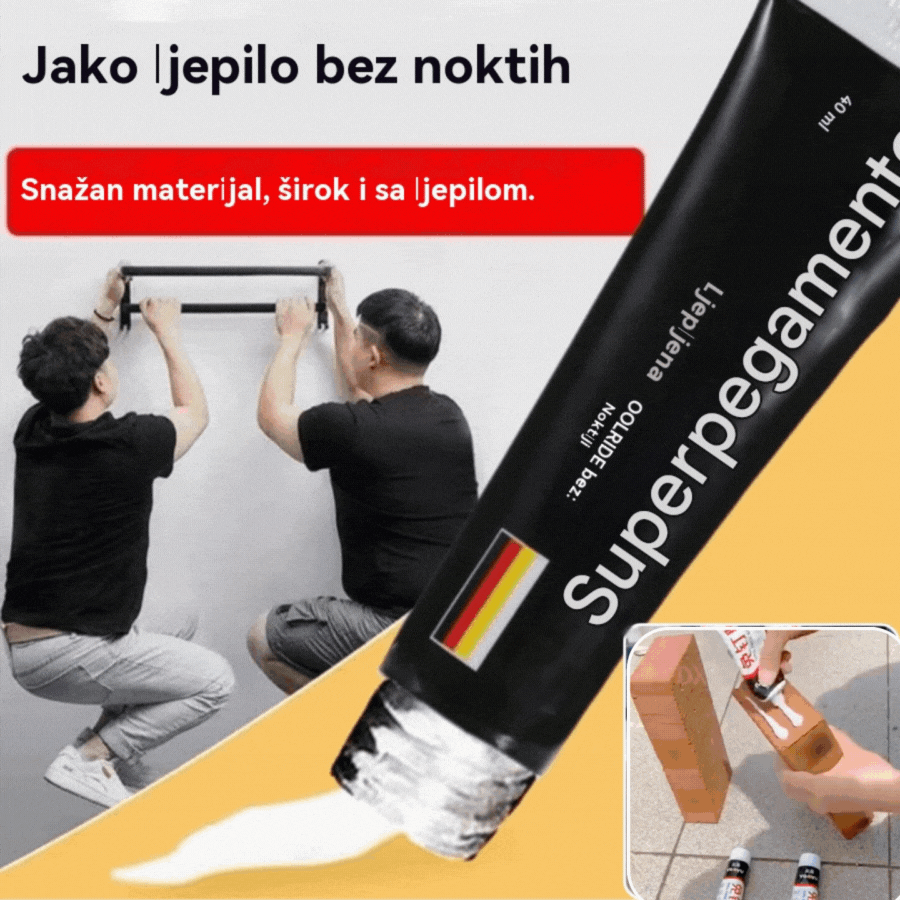 🔥【Plaćanje pouzećem - Kupite 5, dobijte 5 gratis】💦 Univerzalno vodootporno ljepilo, ljepilo bez čavala, jako vodootporno višenamjensko kućno ljepilo