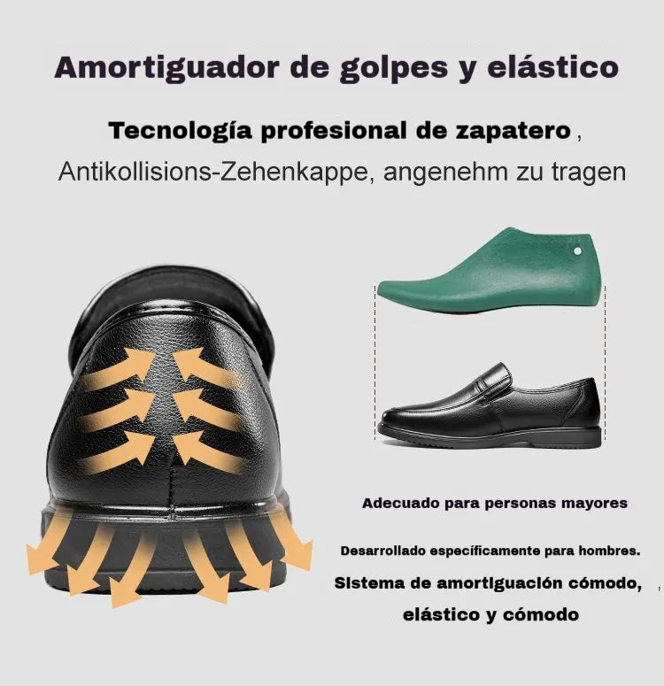 🔥【Oferta especial】Zapatos casuales de cuero genuino hechos a mano para hombre, transpirables y cómodos, modelo 2026 ✅️Pago contra entrega