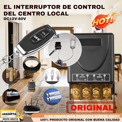 🔌Interruptor de control remoto inalámbrico de 220 V, interruptor de control remoto para motor de bomba de agua, control remoto inalámbrico para luminarias.