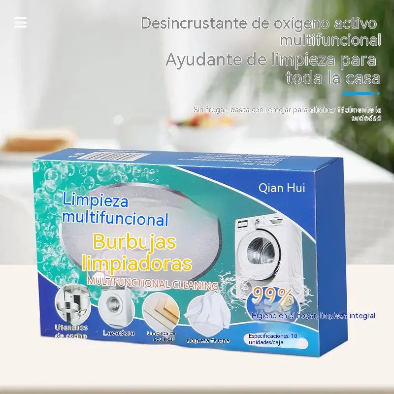 🎁【Paquete de 3】Pastillas de limpieza efervescentes multifuncionales: potentes para eliminar manchas