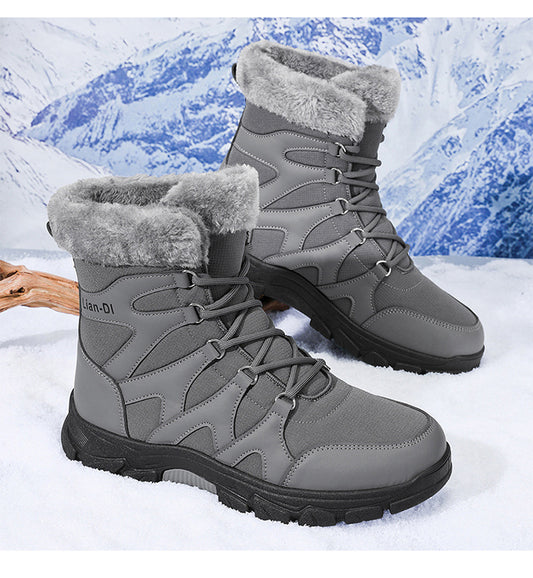 🥾43%OFF-【39-48】Męskie zimowe buty ocieplane – odporne na mróz i śnieg