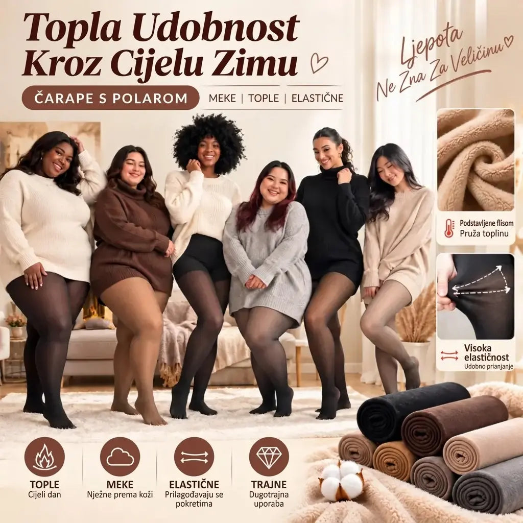 ✨【XS-3XL / 4 boje】 Tajice s podstavom od flisa i efektom prozirnosti; dizajn s jednim šavom sprijeda i straga – poluprozirne tajice koje služe kao osnovni sloj odjeće.