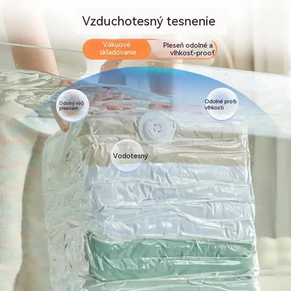 ✨🗃️ 5 kusov len za 24 € 💨 Veľké stlačiteľné vákuové úložné vrecká: Nie je potrebné žiadne vzduchové čerpadlo, nepriepustné, ideálne na úsporu miesta v kufri a doma ✈️