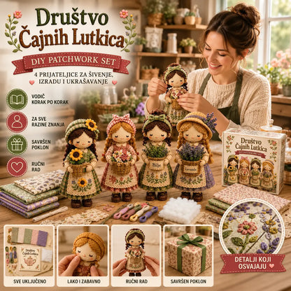 🎁Zadnji dan: Iskoristite popust od 50%! 🧵Minijaturni set patchworka iz serije Miniature World.
